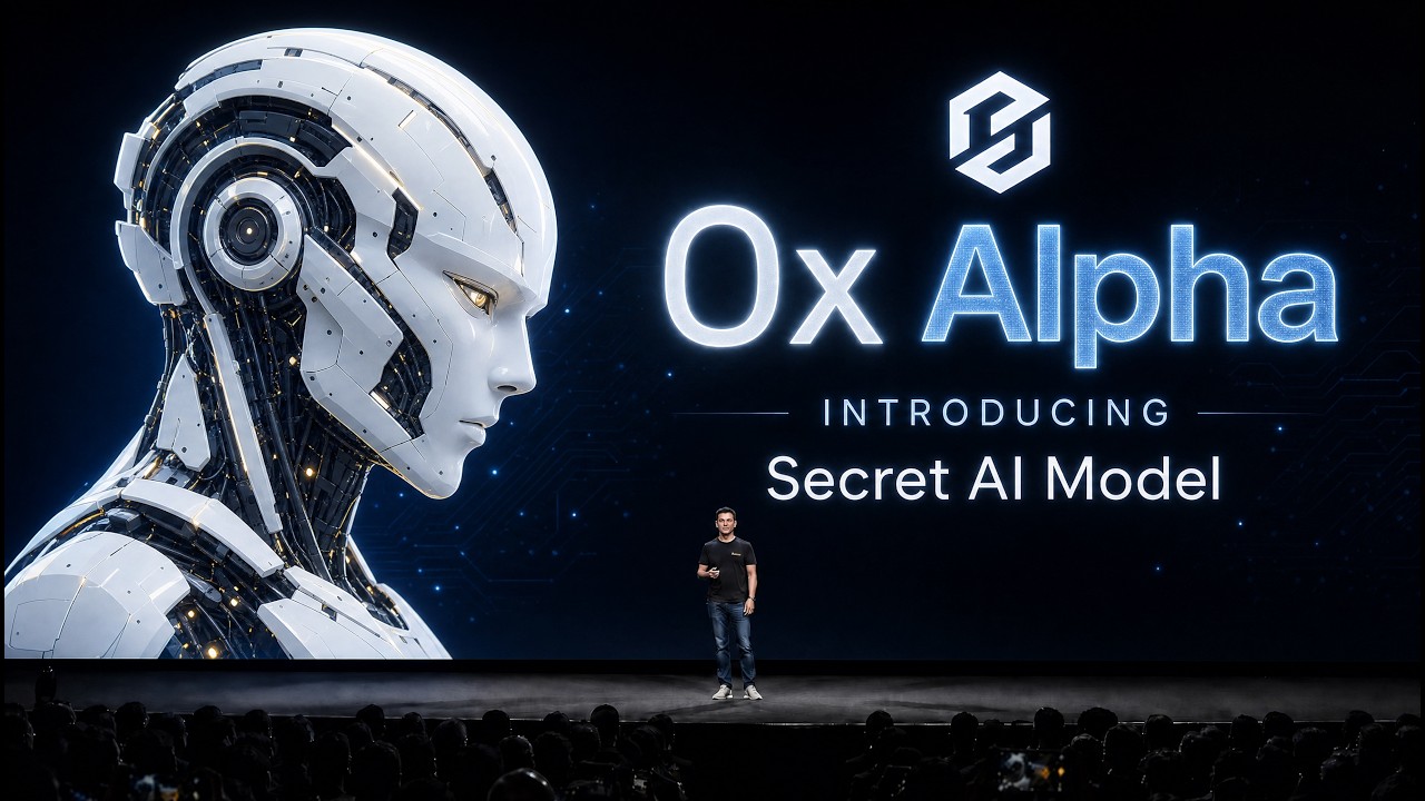 Эта новая СЕКРЕТНАЯ LLM захватывает мир: 0x Alpha