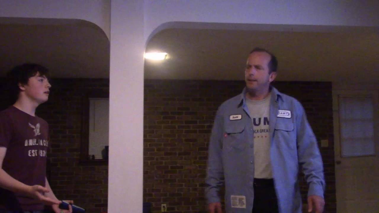 Psycho Father Smashes Wii