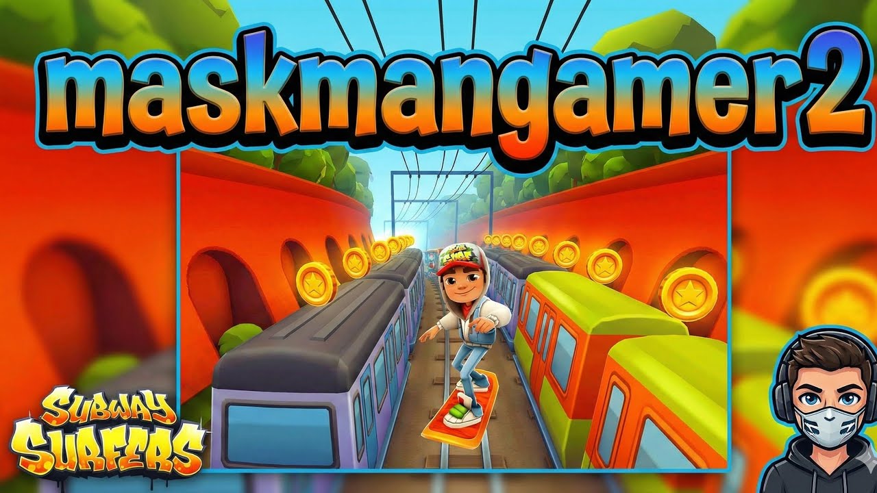 🔴LIVE maskmangamer2 |  Live Stream  Subway surfers