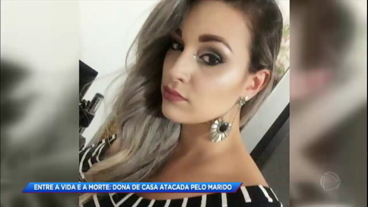 Mãe luta pela vida após ser atacada pelo marido que está desaparecido