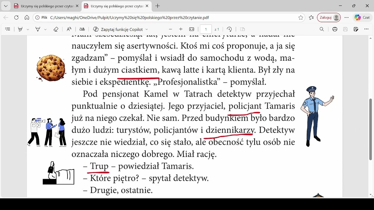 Detektyw Raj - polski kryminał dla cudzoziemców (poziom A2/ B1) - Polish crime novel for foreigners