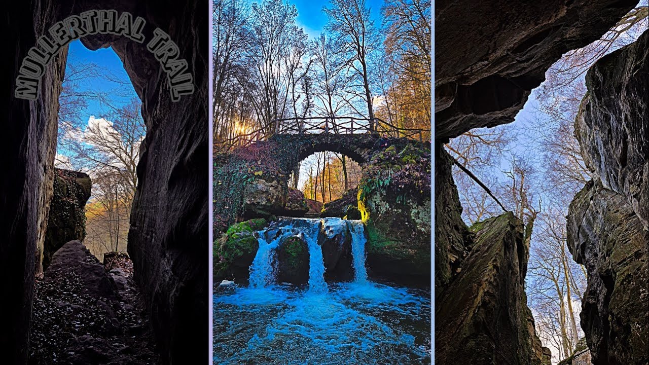 Mullerthal Trail Route 2 | Schéissendëmpel waterfall | Luxembourg