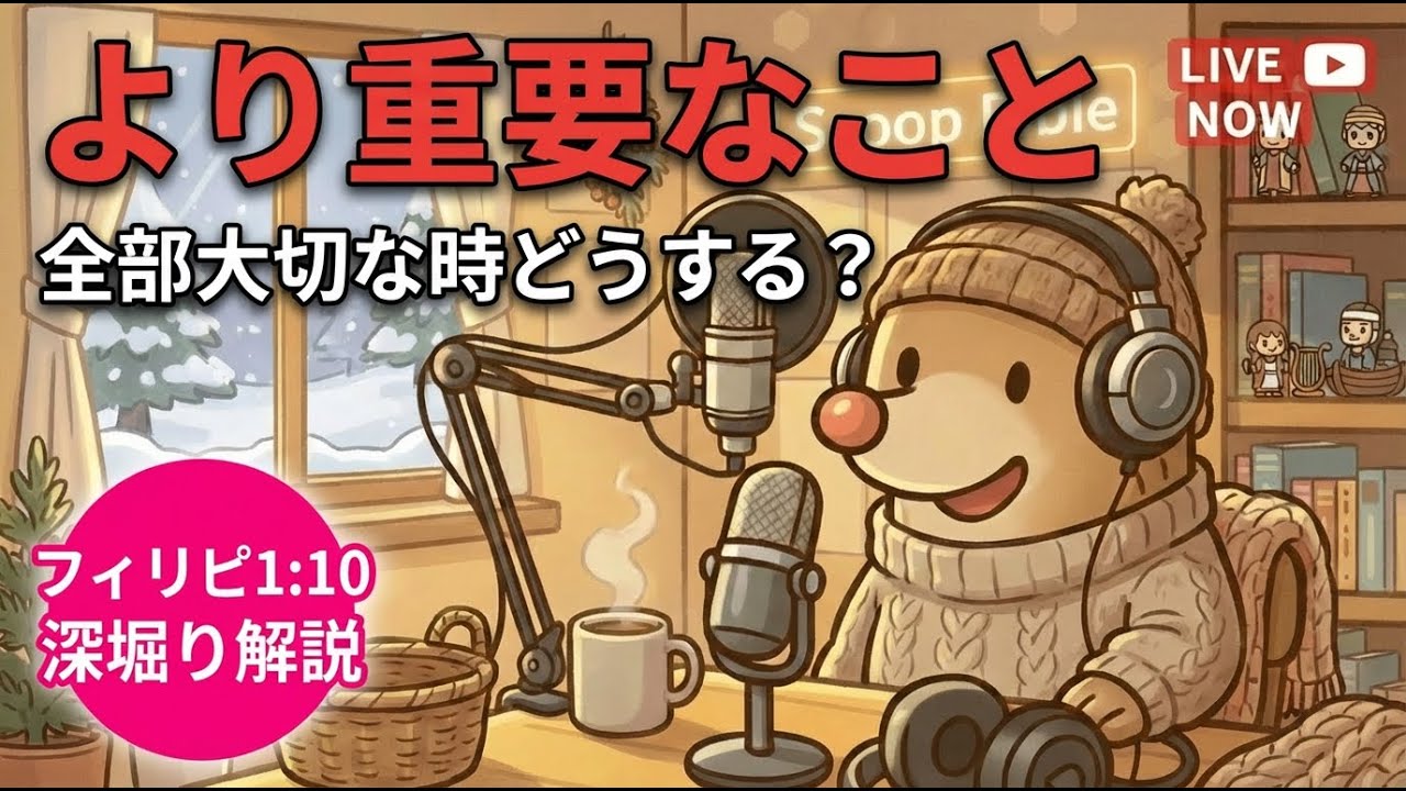 優先順位で人生が整う｜フィリピ1:10が教える「切れない信仰」