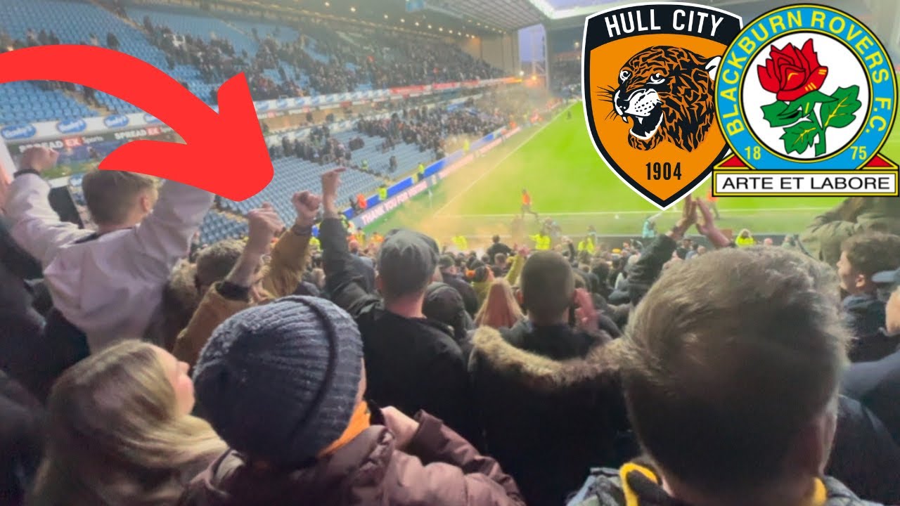 3,000 ELECTRIC HULL CITY FANS GO MENTAL IN AUTOMATIC RACE VS BLACKBURN! 