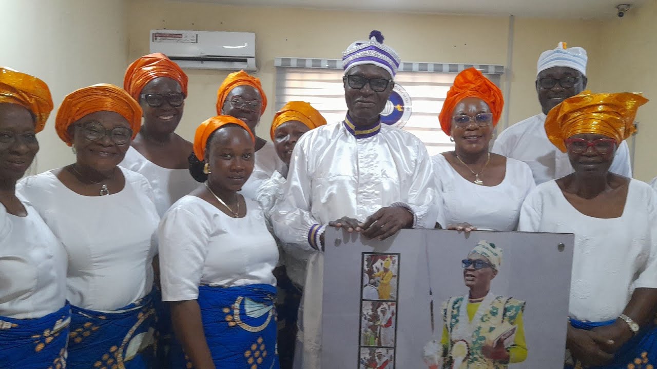 WOWICAN EXCOS COURTESY VISIT:THE NEWLY APPOINTED SEC.TO THE HOLY ORDER OF THE ESOCS CHURCH.