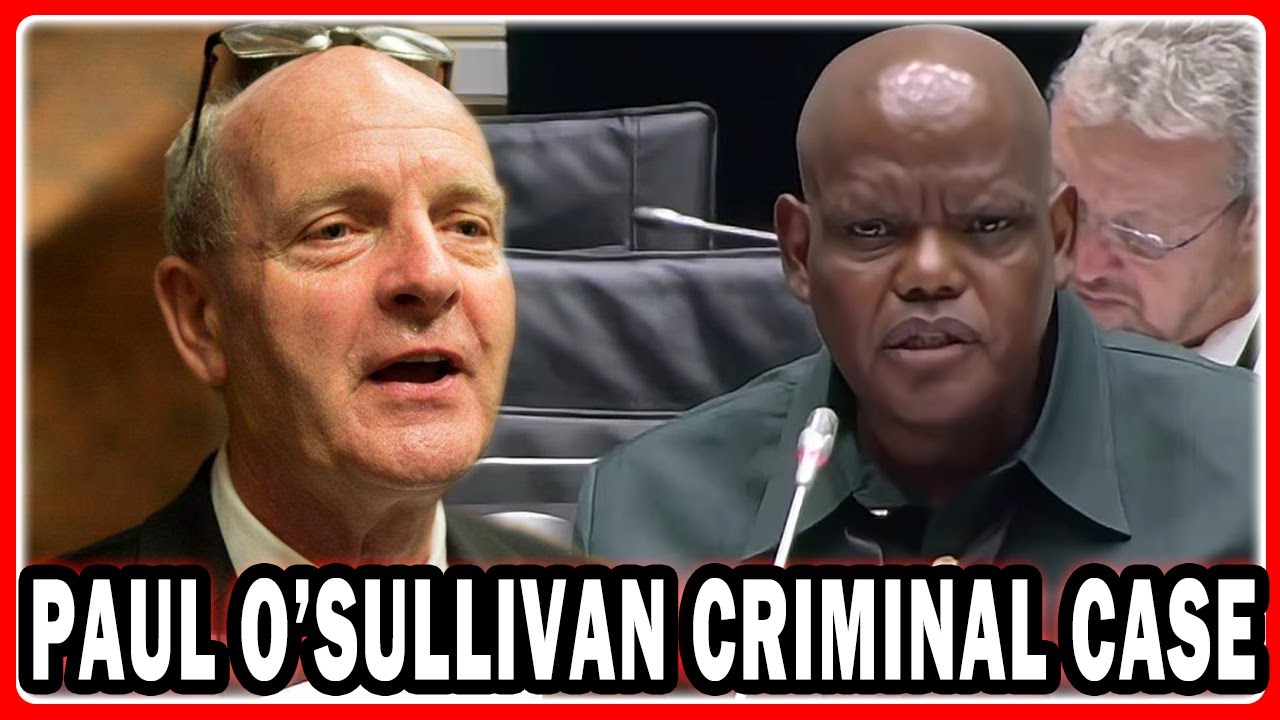 General Phahlane Evidence To AD HOC Committee “Paul O’Sullivan And Company Came To My Home”