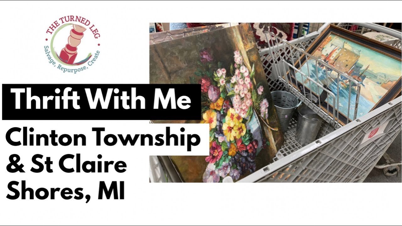 Thrift With Me Clinton Township & St. Claire Shores, Michigan | Thrift Haul | Thrift for Profit