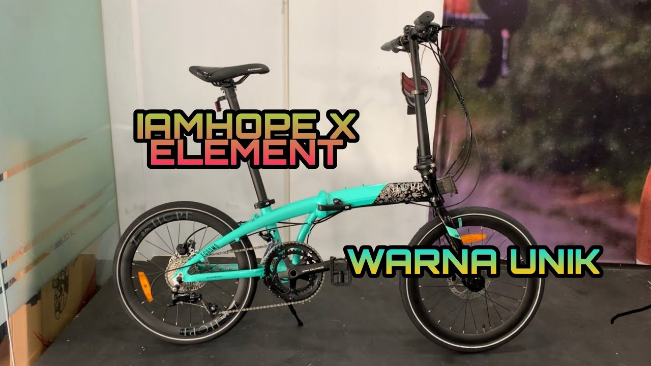 SEPEDA LIPAT ECOSMO Z9 X I AM HOPE, SPECIAL EDITION !