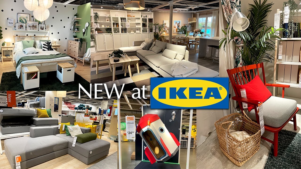 🇸🇪 IKEA NEW STORE TOUR '23-24 / UPDATED LIVING & BEDROOM STYLES & NEW FURNITURE / SOFAS, DINING SETS