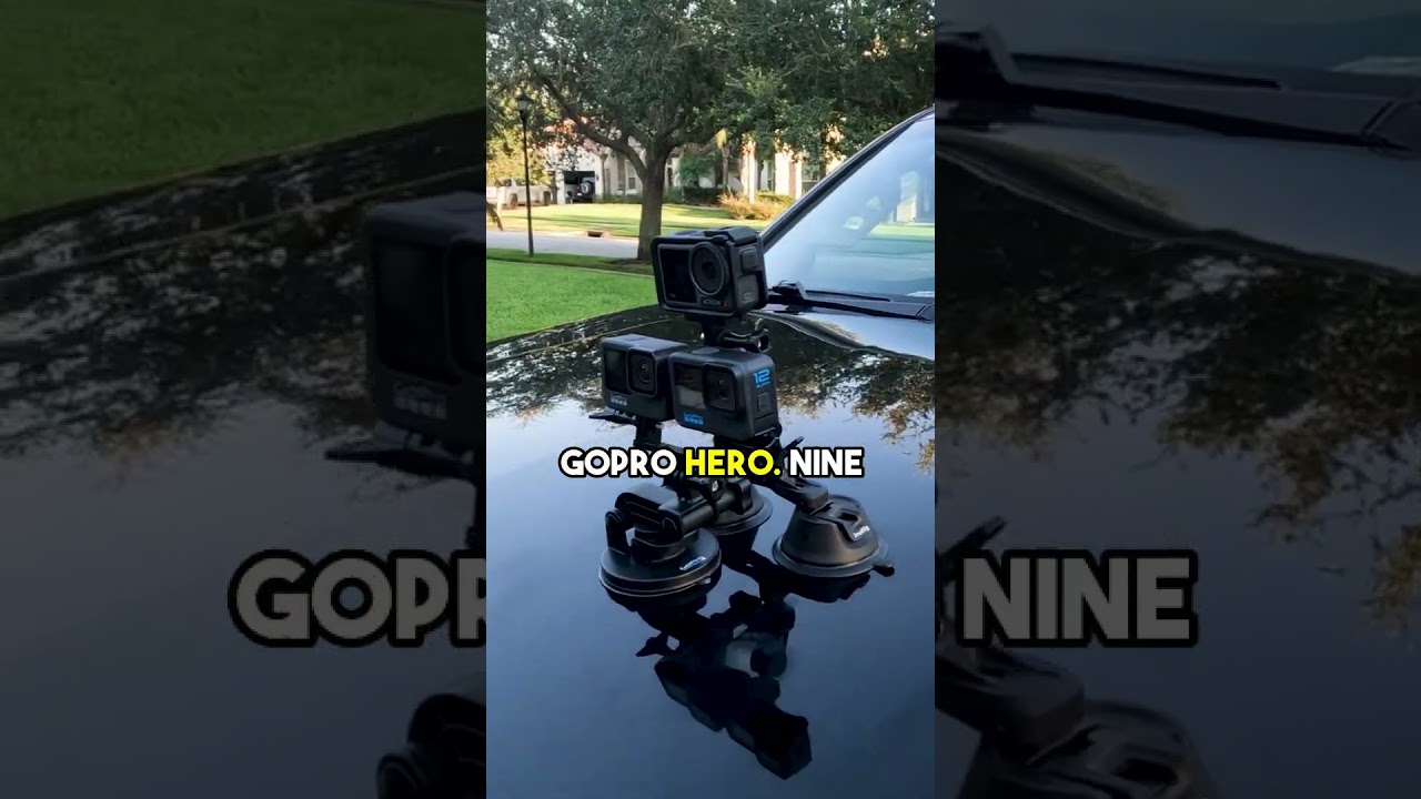 Сравнение GoPro Hero 9 и 12: тест в реальных условиях #shorts #goprohero12