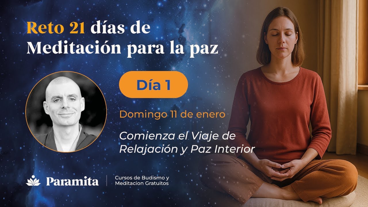 Día 1 | Reto 21 Días de Meditación para la Paz: Comienza el Viaje de Relajación y Paz Interior