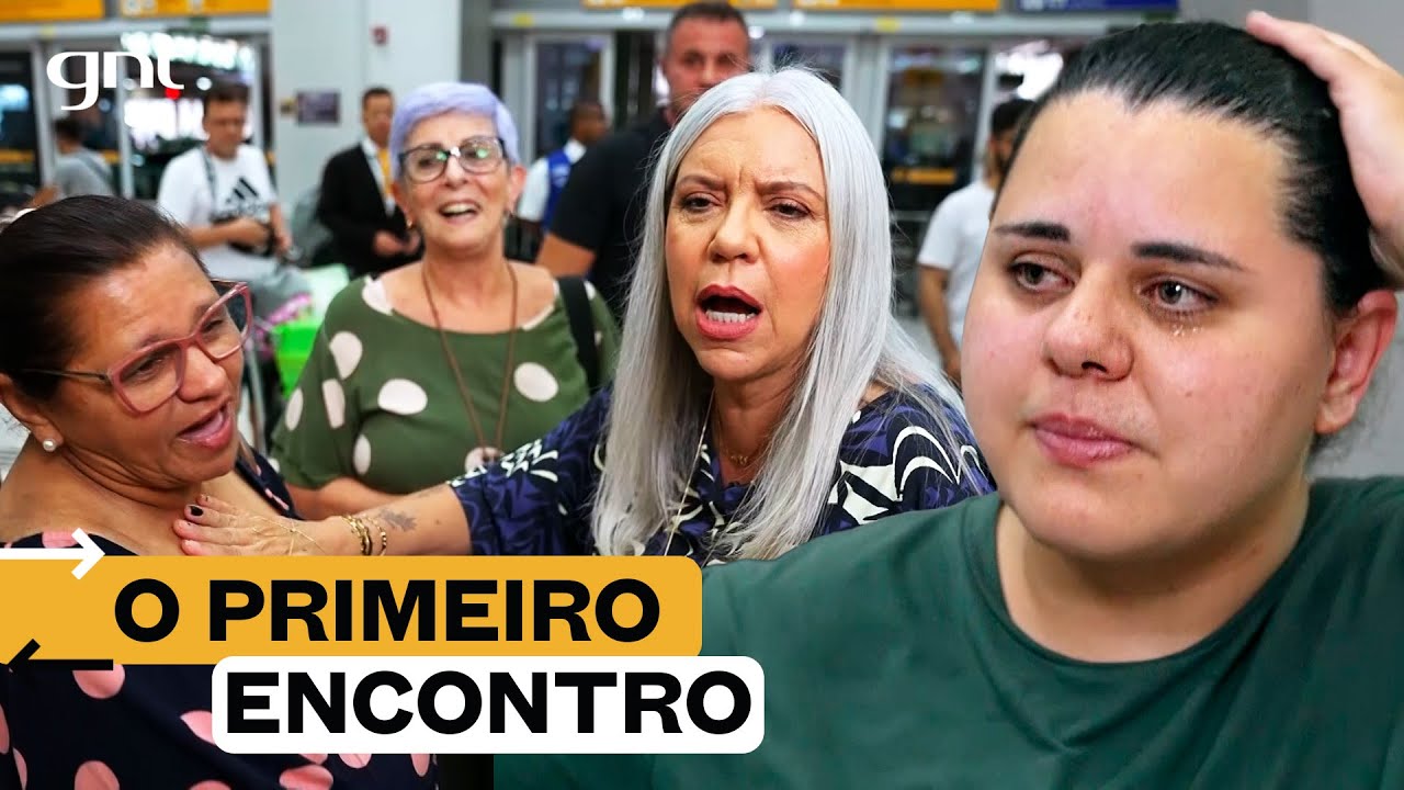 O PRIMEIRO ENCONTRO entre avó e neta depois de 5 anos no JAPÃO! ✈️ | Chegadas e Partidas | GNT