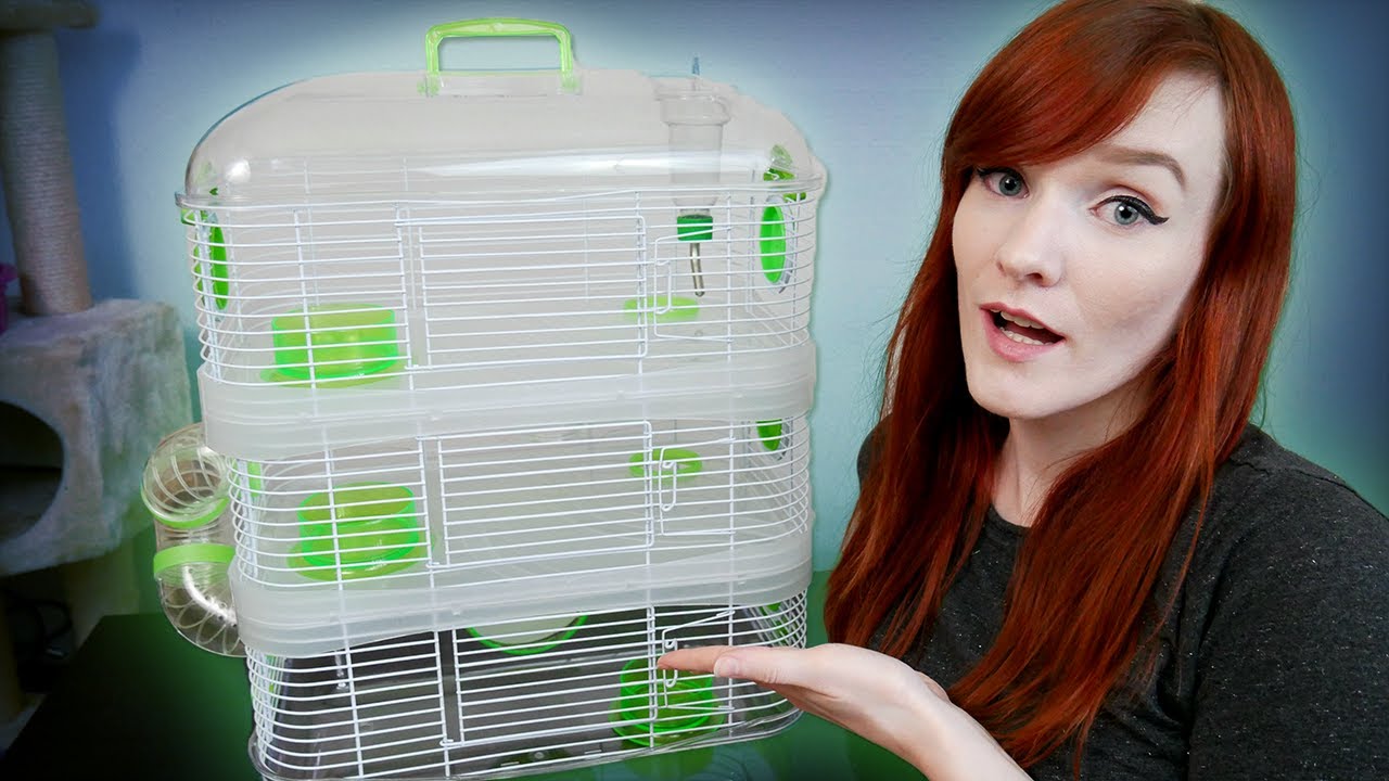 Bad Cage Unboxing Review | Sparkle 3 Solid Floor Levels Habitat | Munchie's Place