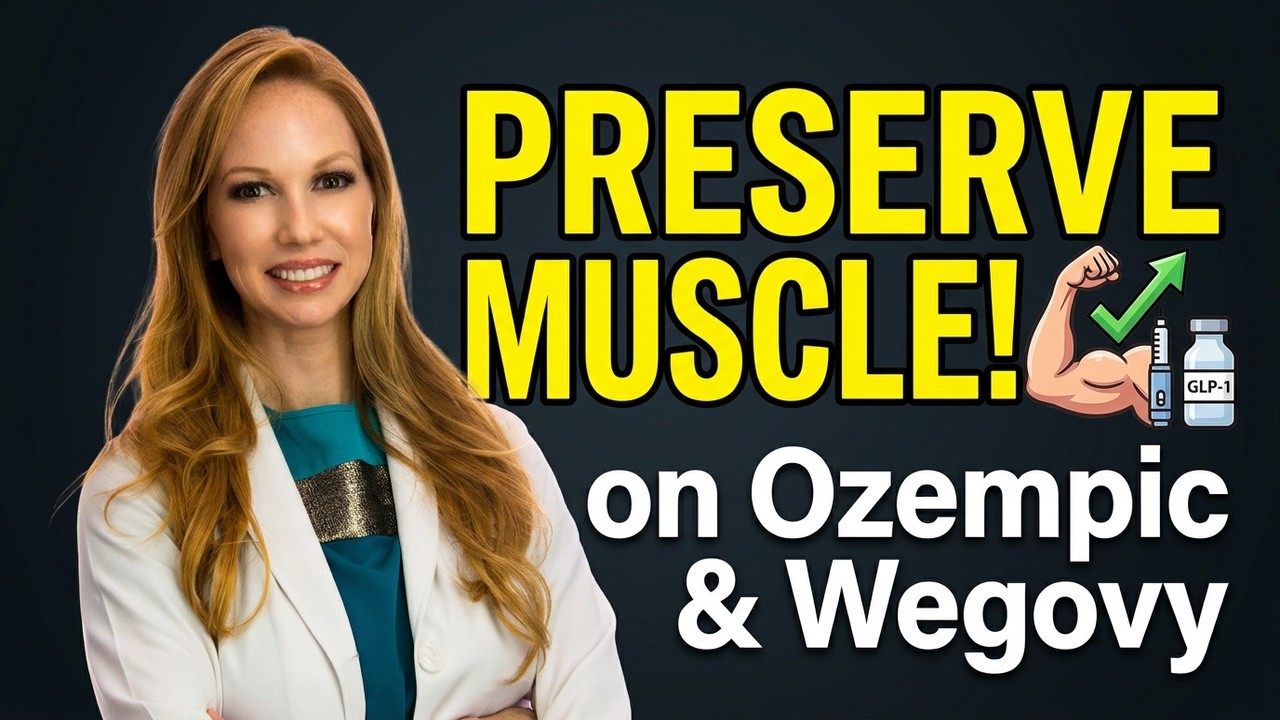 GLP-1 Muscle Sparing Plan & Health Benefits Explained! 