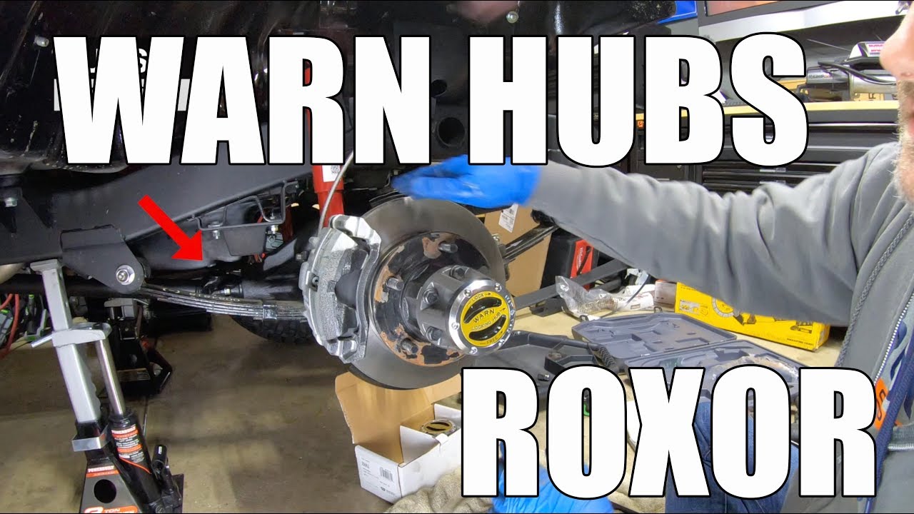 WARN Locking Hubs Install on a Mahindra ROXOR