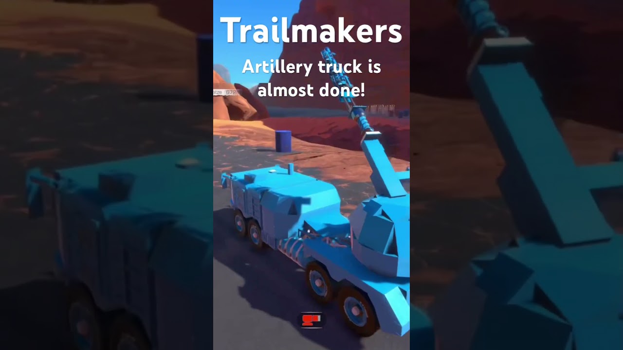 Trailmakers - The german Rheinmetall HX3 is hot and ready!#trailmakers #military #artillery #germany