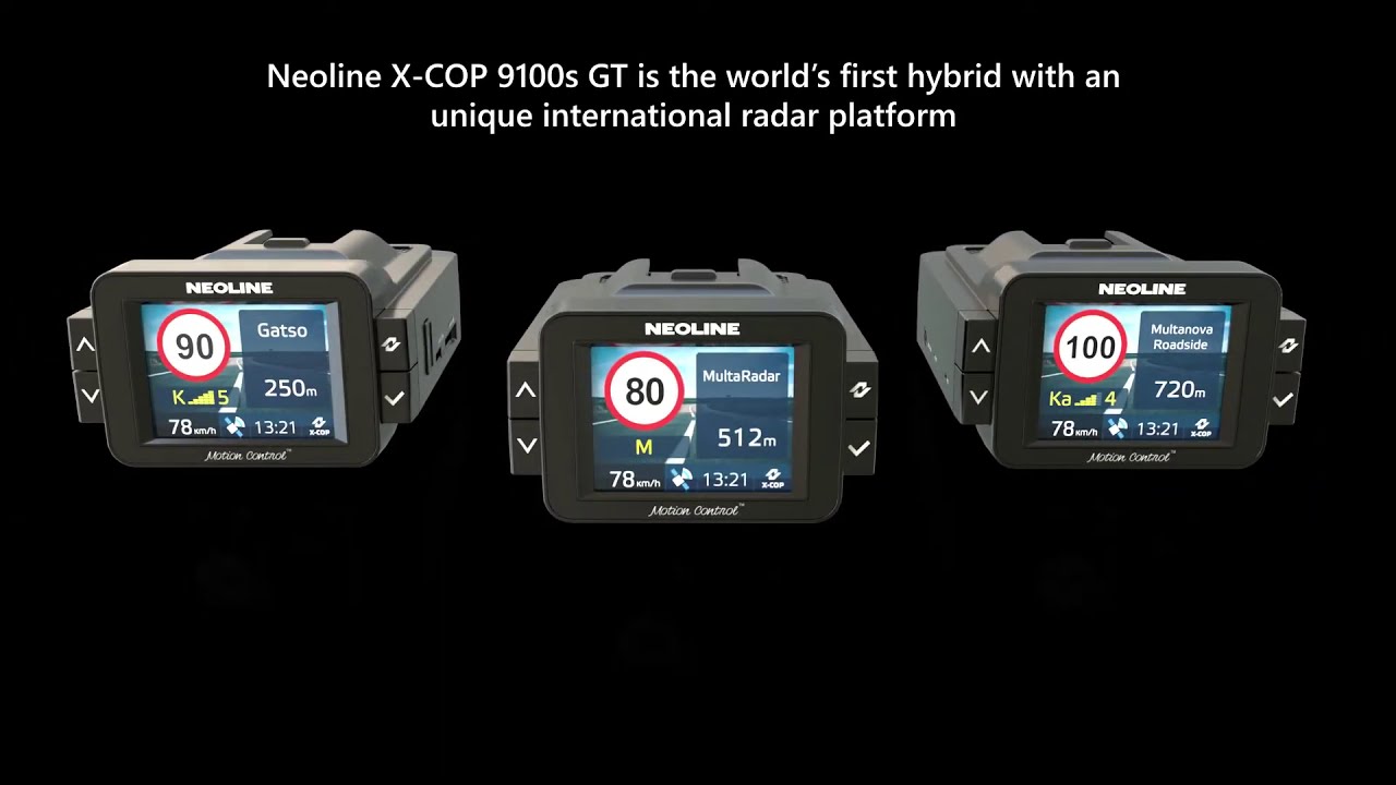 NEOLINE X-COP 9100s - wideorejestrator, antyradar, informator GPS