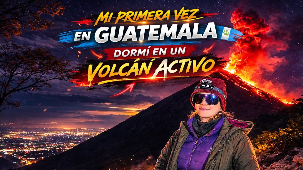 Conociendo Guatemala y sus volcanes 