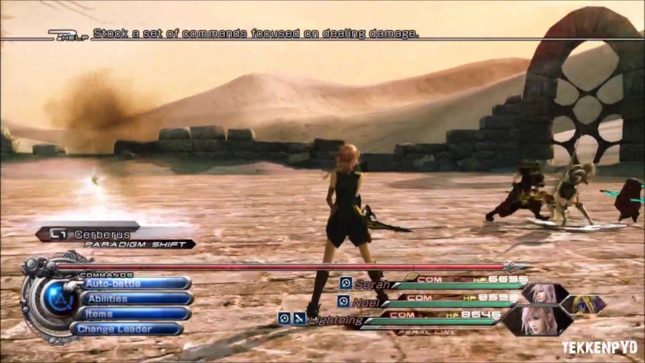 FINAL FANTASY XIII-2 ARMORED LIGHTNING INFUSION BUILD