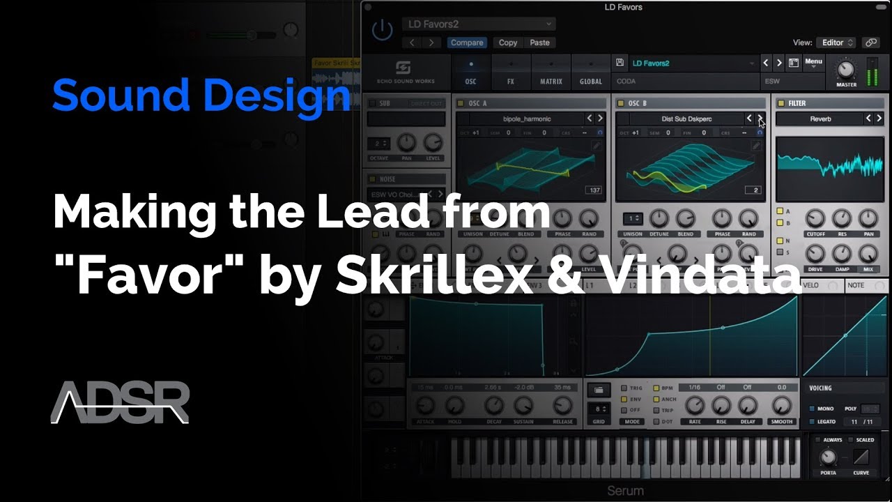 Skrillex “Favor” Lead in Serum – Full Sound Design Breakdown (Echo Sound Works)