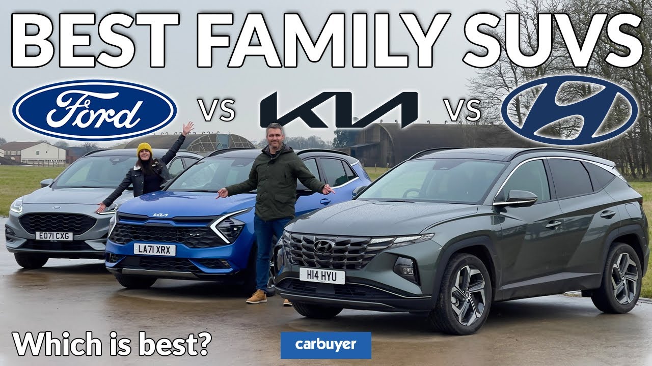 Обзор нового Kia Sportage против Hyundai Tucson и Ford Kuga: какой семейный внедорожник лучший?