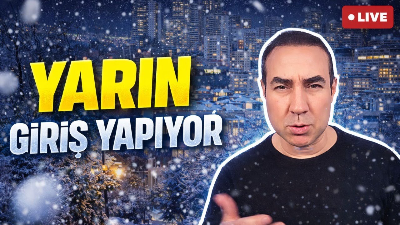 🔴 CANLI | YARIN GİRİŞ YAPIYOR!