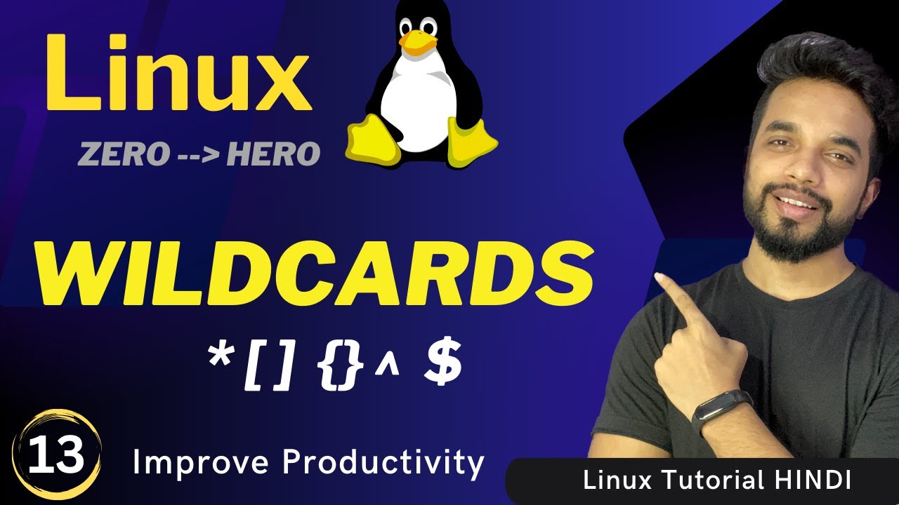 Linux Wildcards in Hindi With Simple Examples | MPrashant