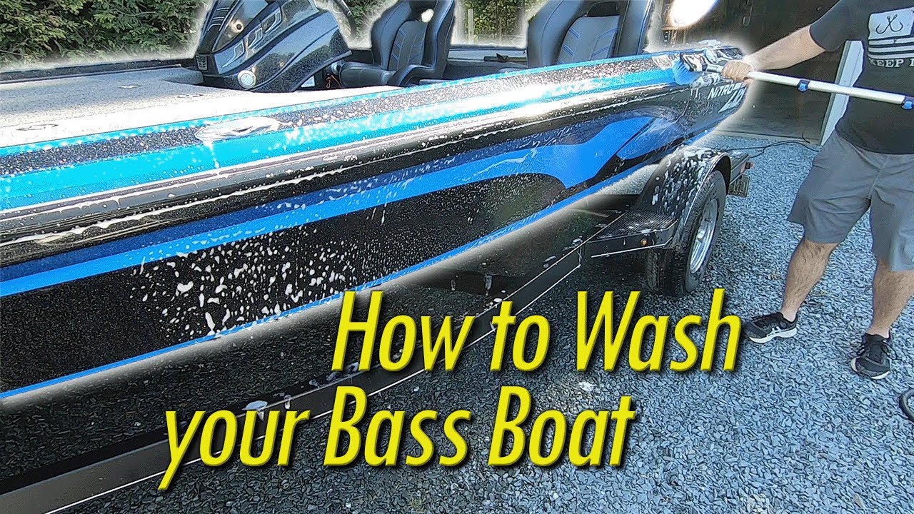 How to Wash your Bass Boat