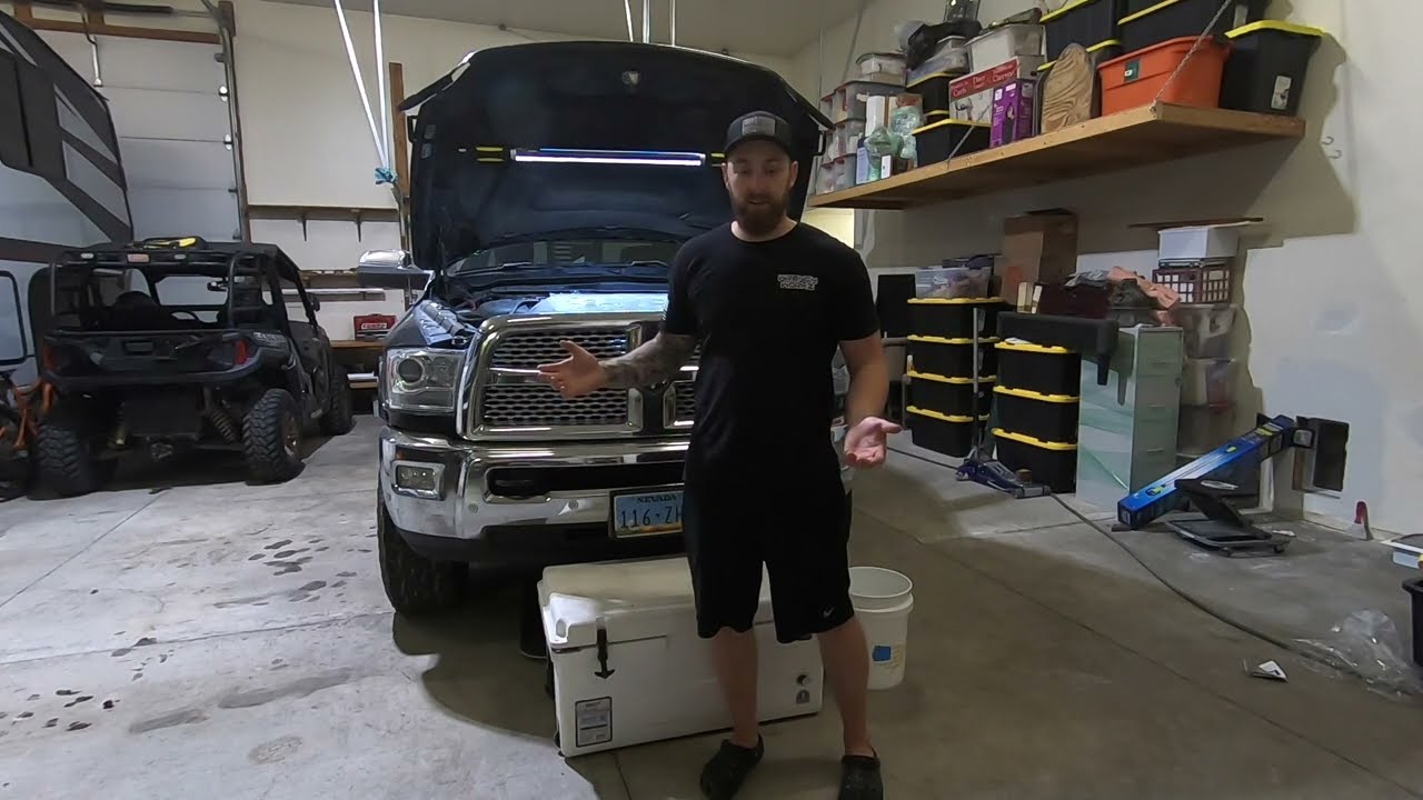 Big Oil Leak On A Cummins | Timing Case to Block Oil Leak Repair