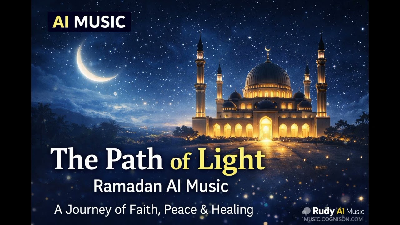 The Path of Light 🌙 Ramadan AI Music | A Journey of Faith, Peace & Healing
