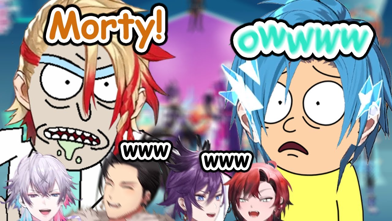 Axel and Altare's Rick and Morty impressions that made everyone lose it