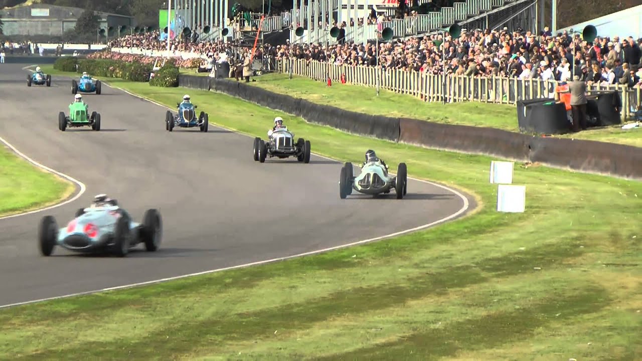 Goodwood Revival 2012 - Silver Arrows demonstration laps | Full HD stereo