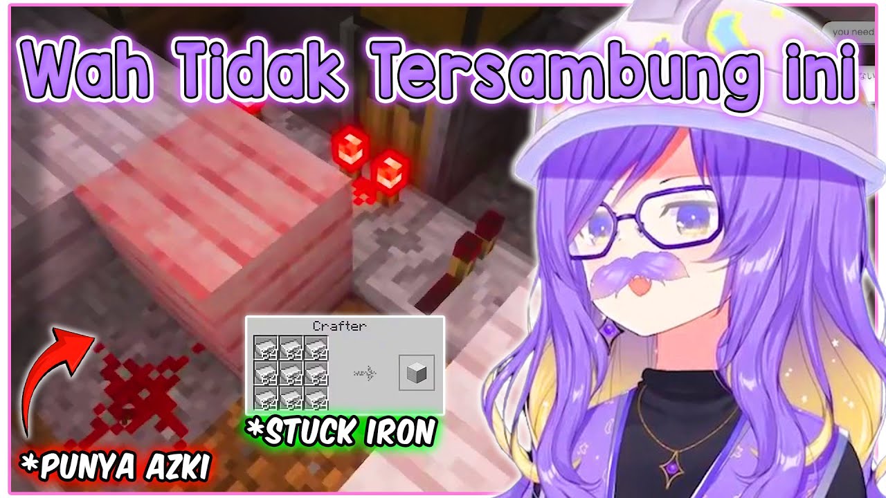 Moona When Side Becomes Mechanic, Fix Iron Farm'nya Azki n Iroha ..【Moona Hoshinova | Клипы】