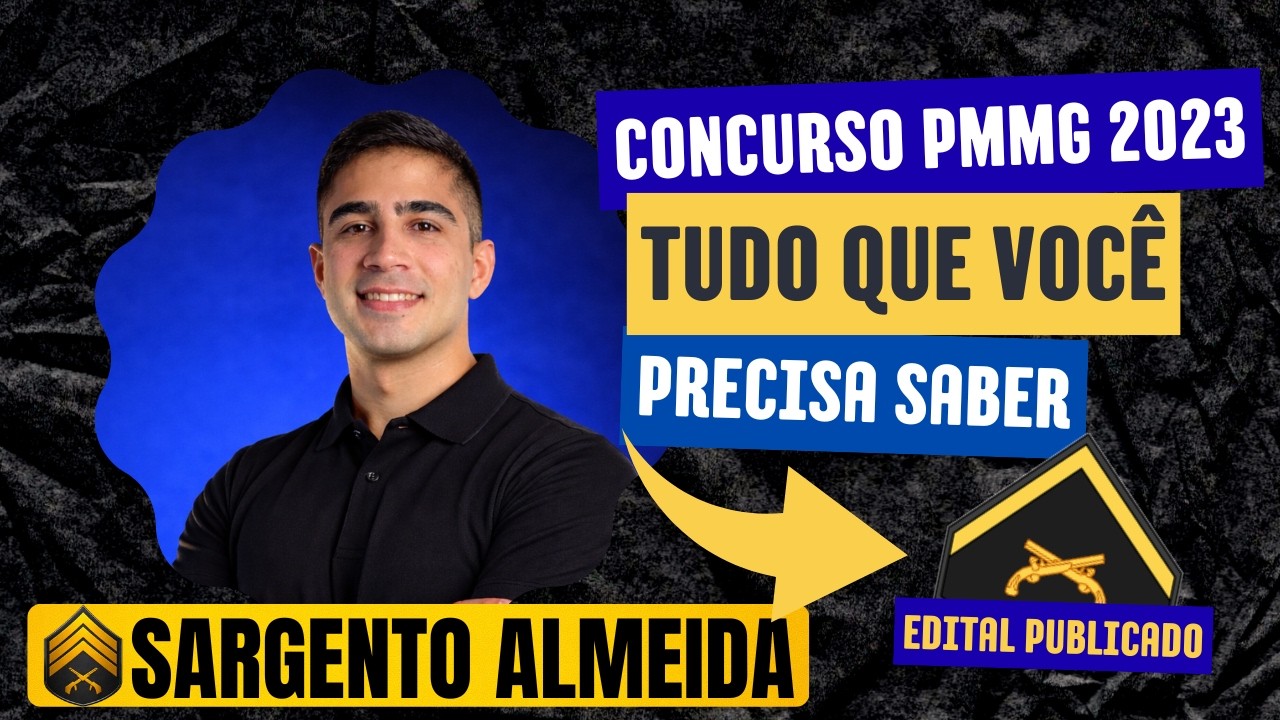 Concurso Soldado da Polícia Militar de Minas Gerais 2023 - Análise do Edital Publicado