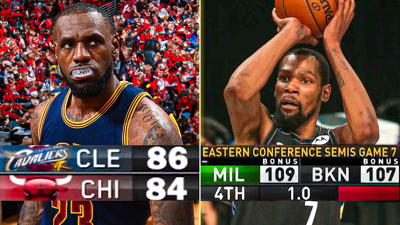 The Greatest Playoffs Game Winners and Clutch Shots in NBA ! 🔥