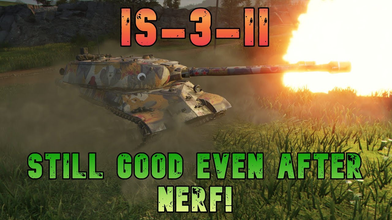 IS-3-II Still Good Even after Nerf! ll Wot Console - World of Tanks Modern Armor