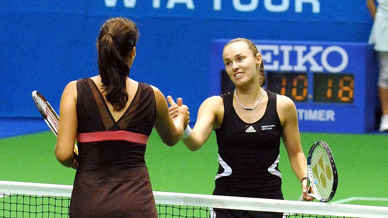 Martina Hingis vs Ana Ivanovic 2007 Tokyo Final Highlights