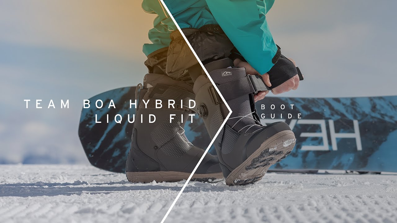 TEAM BOA HYBRID LIQUID FIT Snowboard Boots - HEAD