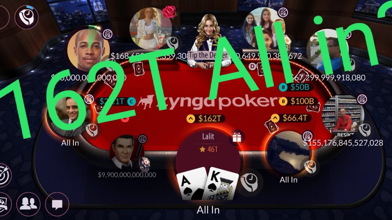 NEW ZYNGA POKER &copy;|| LALIT vs others|| 50B/100B