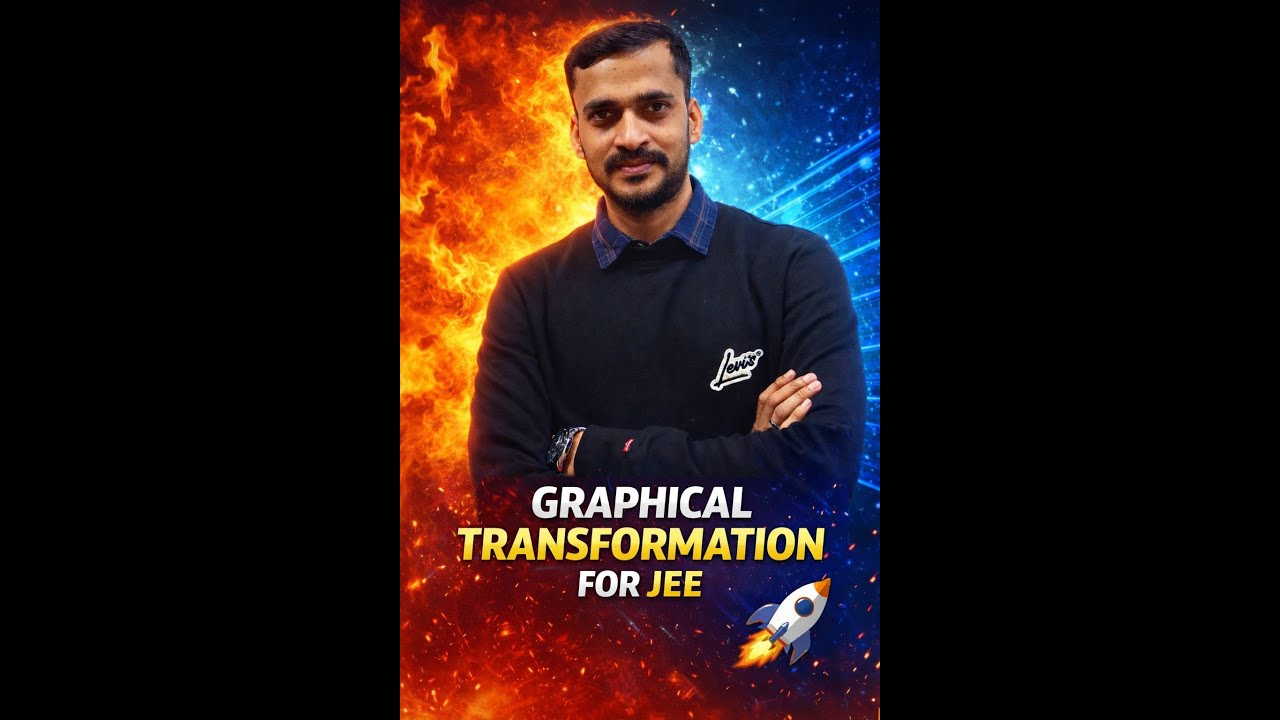 Graphical Transformation for JEE Main & Advanced | Concepts, Tricks & Applications | Soumyajit Sir