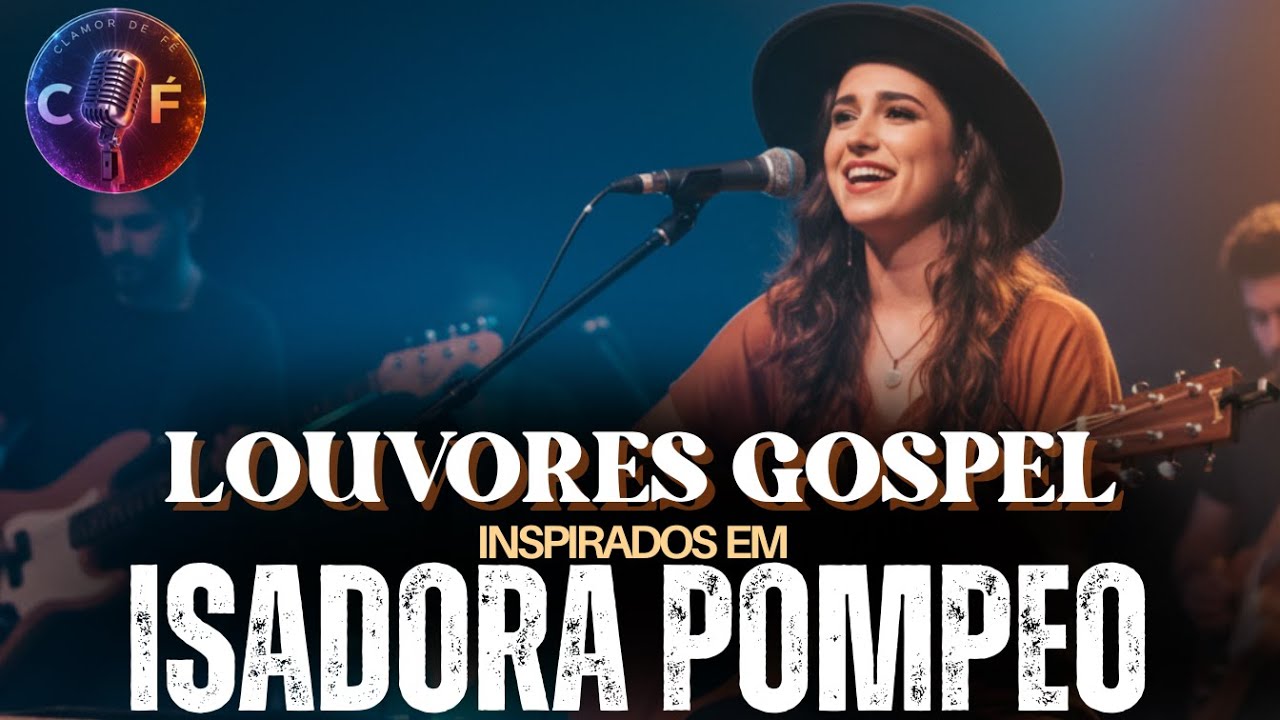 Lançamento 2025 - Os Melhores Louvores de Adoração|Hinos Evangélico Inspirados em Isadora Pompeo