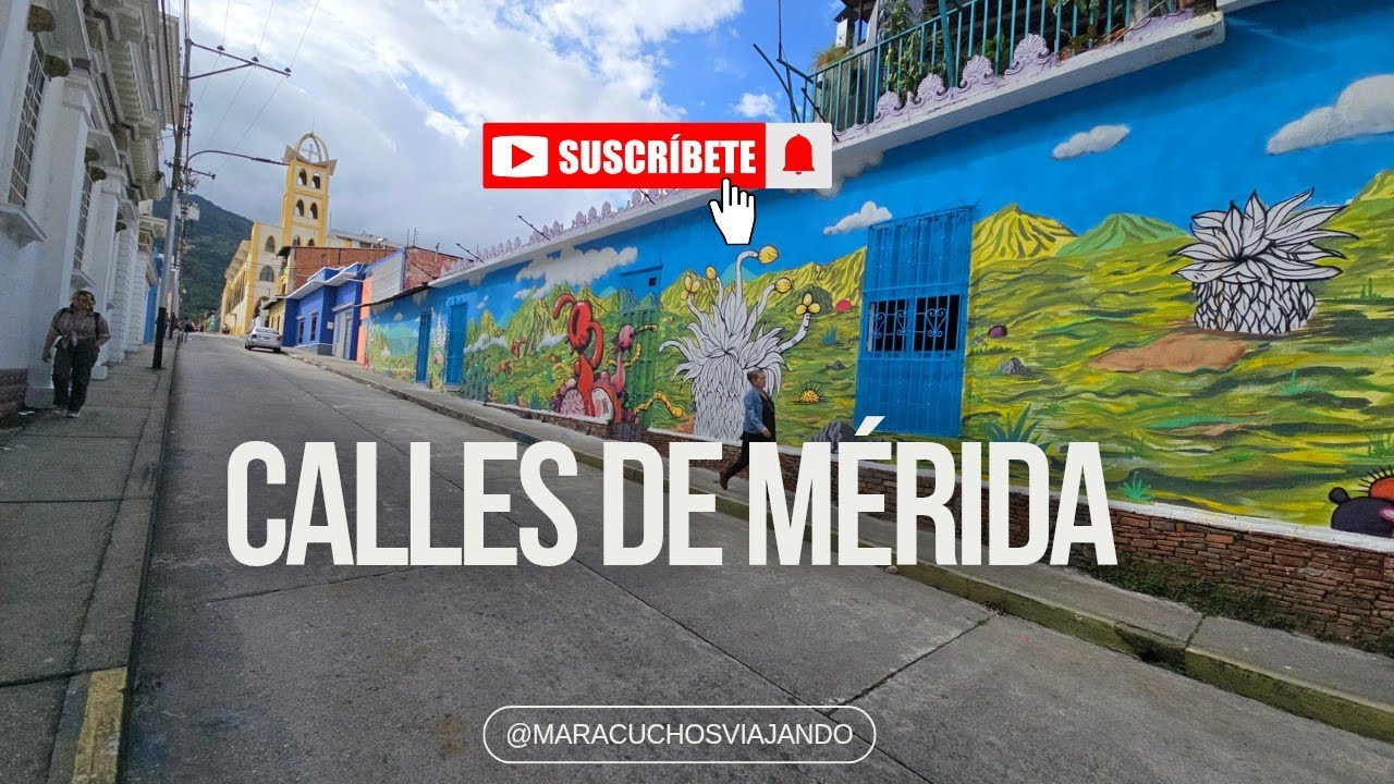 Conoce las Hermosas Calles de Mérida  Venezuela 🇻🇪✨✨