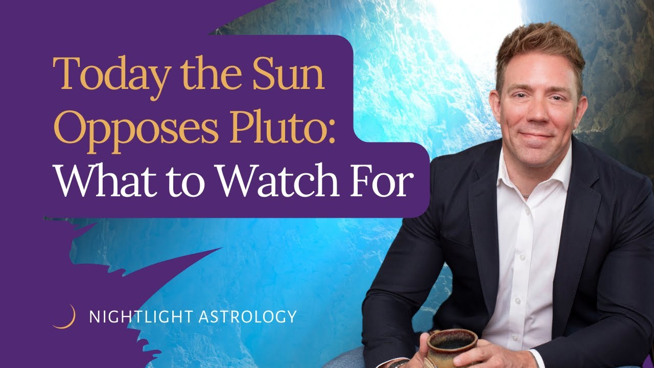 Today the Sun Opposes Pluto: What to Watch For