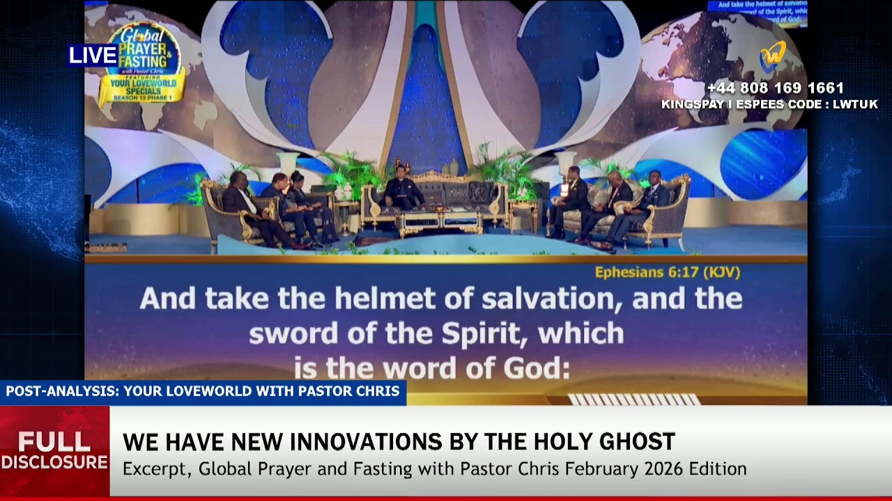 Loveworld TV UK Live Stream