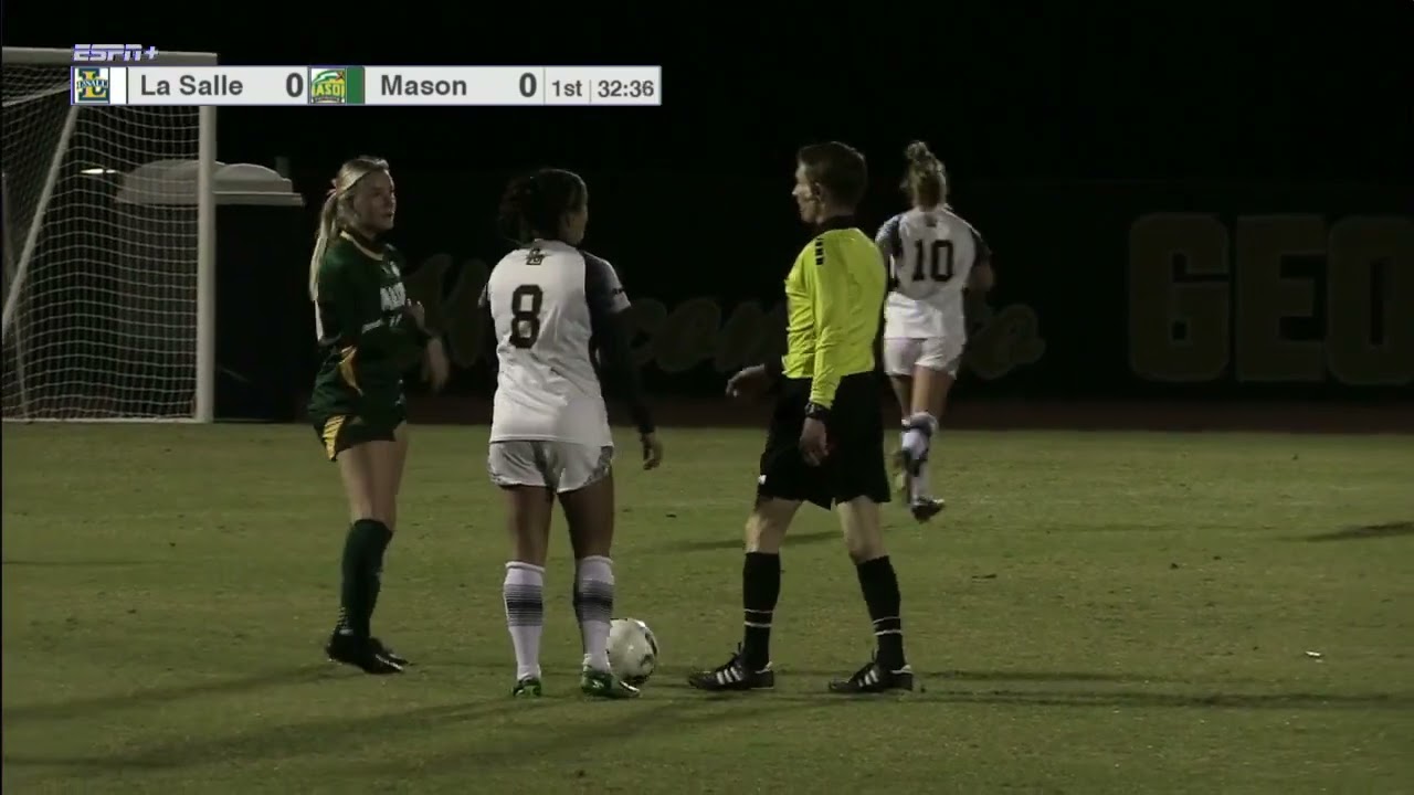 La Salle Explorers vs George Mason Patriots 2022.10.20 / NCAA Soccer Women`s