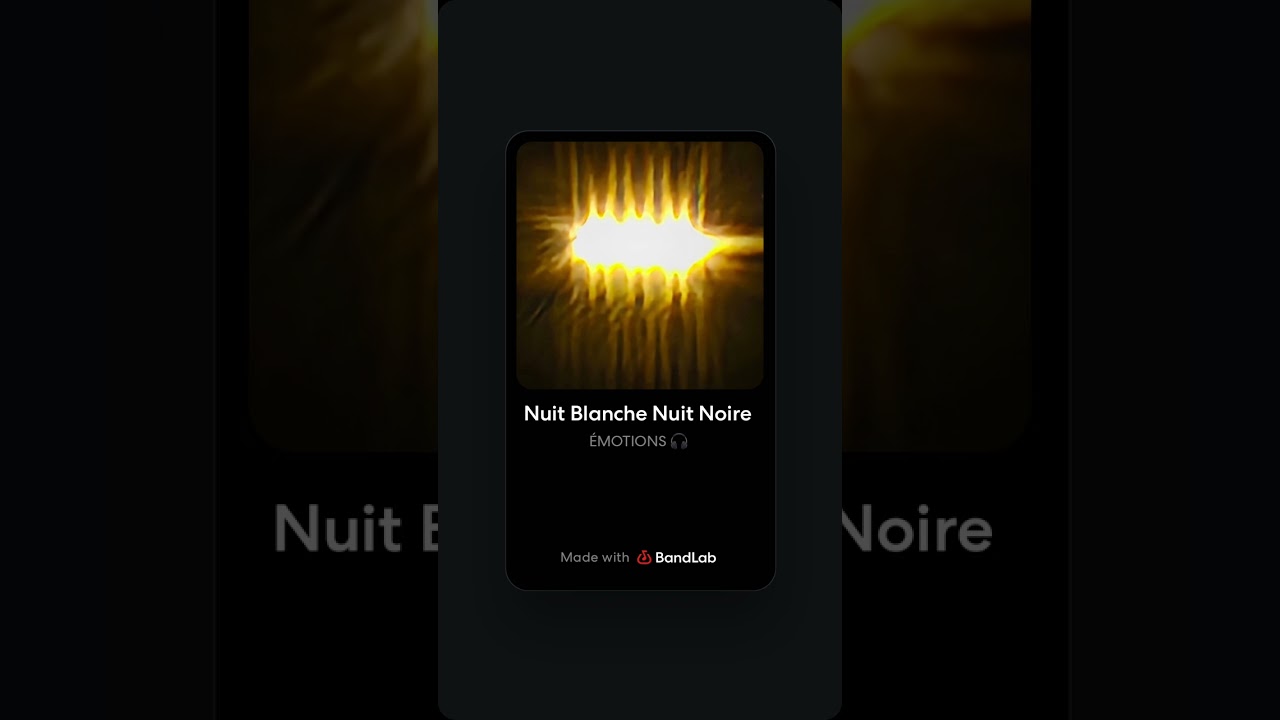ÉMOTIONS 🎧 NUIT BLANCHE NUIT NOIRE 