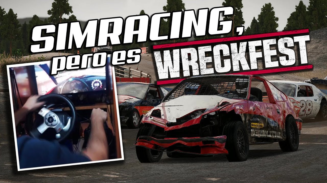 SIMRACING, PERO ES WRECKFEST | Logitech G25 + H Shifter | PC
