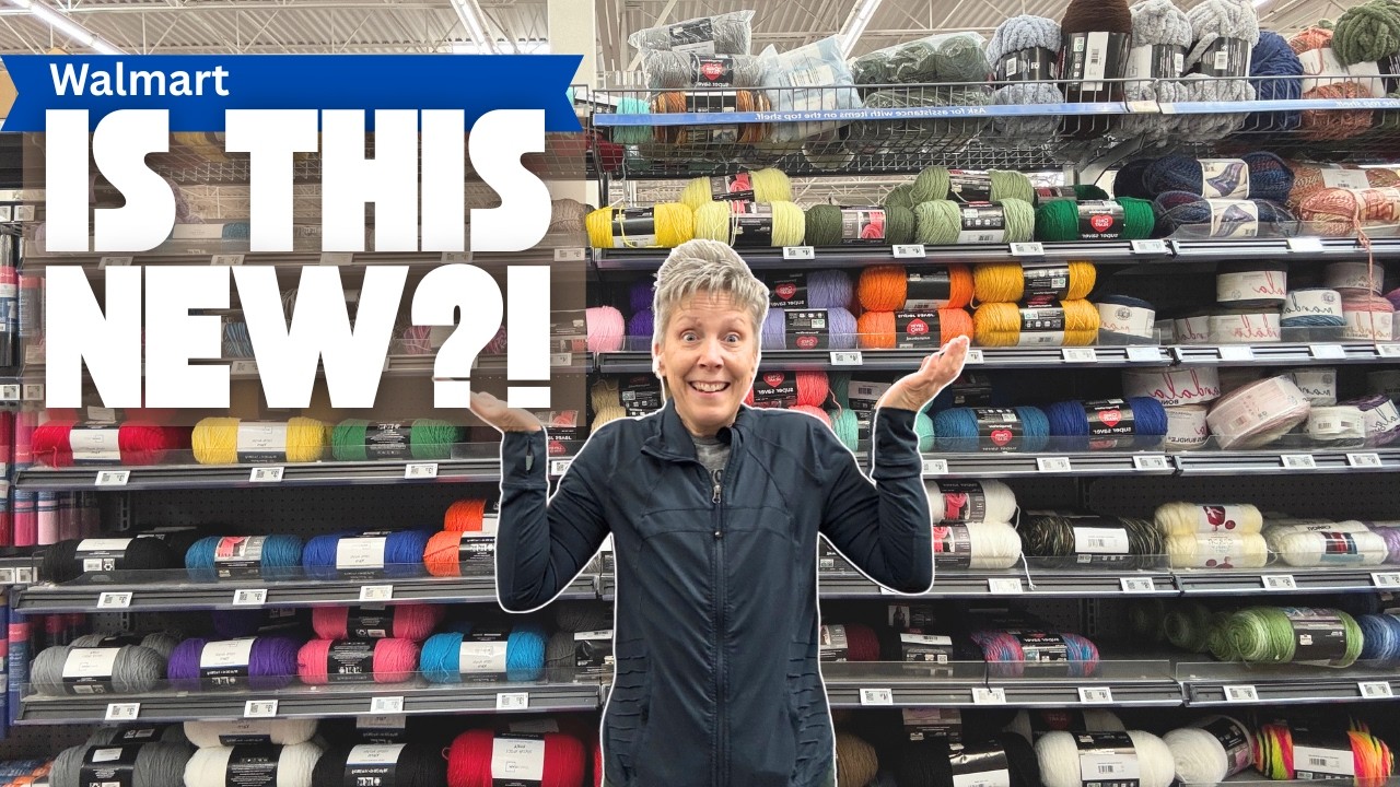 What’s NEW at Walmart Yarn?! + Clearance Score!