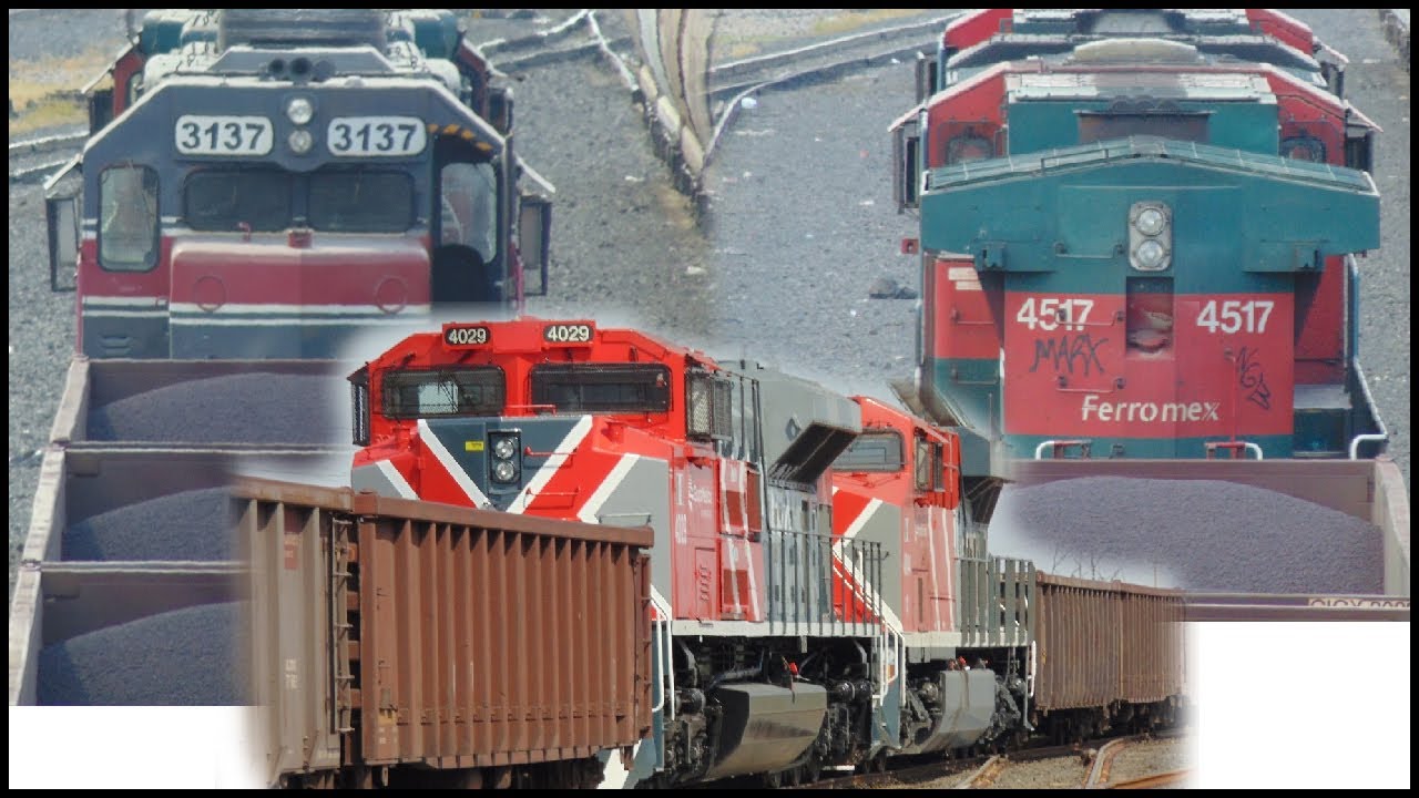 Así le quitan las máquinas remotas a éste tren! Llegada, maniobra de patio y salida. Ferromex 4029