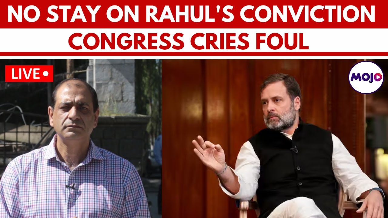 Rahul Gandhi Defamation Case LIVE |  Rahul Remains Disqualified As An MP | Congress To Move SC